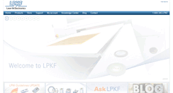 Desktop Screenshot of lpkfusa.com